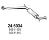 LANCIA 60611438 Middle Silencer